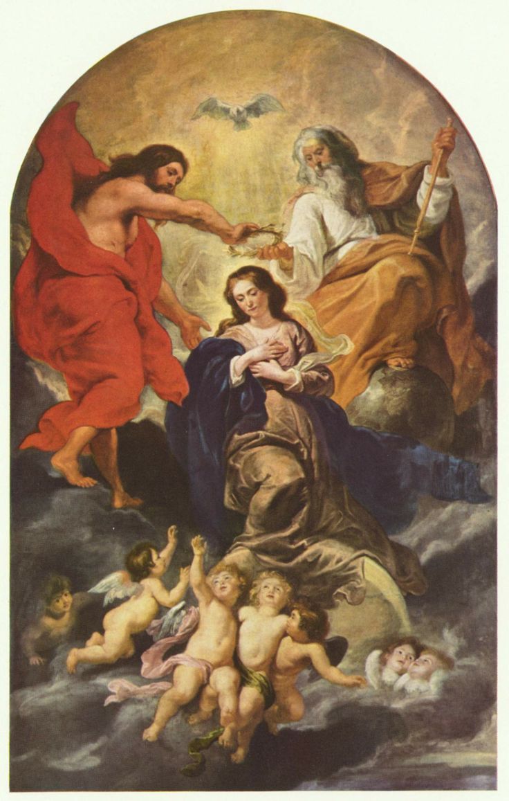 La coronación de María como Reina del cielo