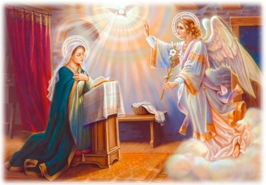 La Anunciación del ángel Gabriel a María